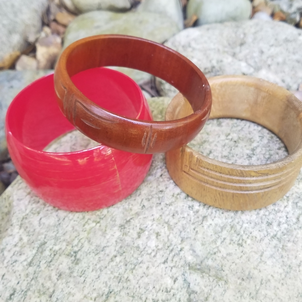 3 Bangle bracelets